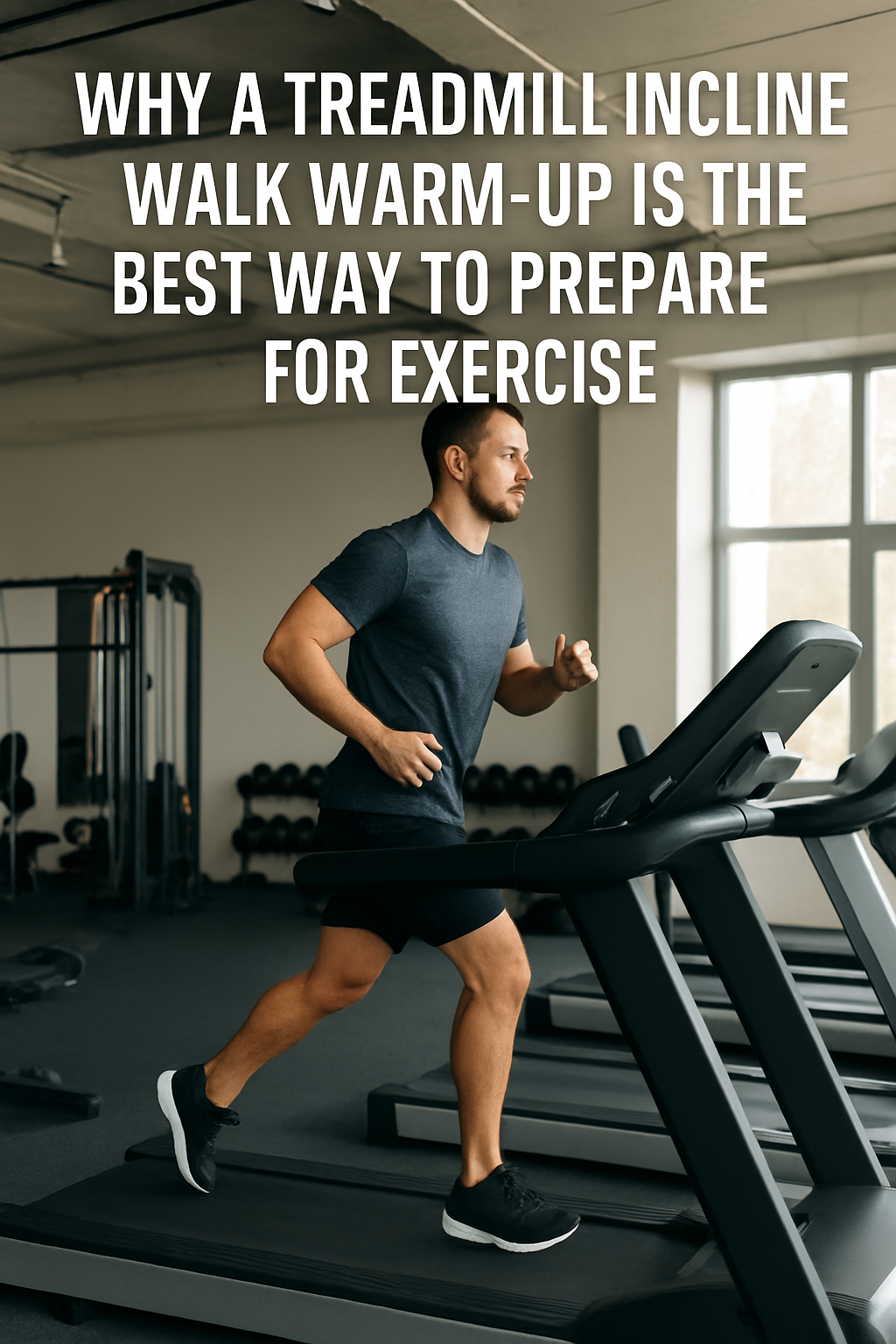 Treadmill incline walk warm-up