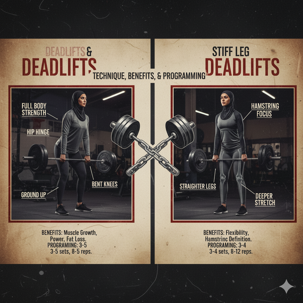 Deadlift & Stiff Leg Deadlift